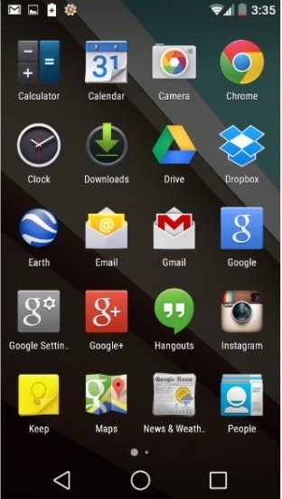 Android Apps Drawer